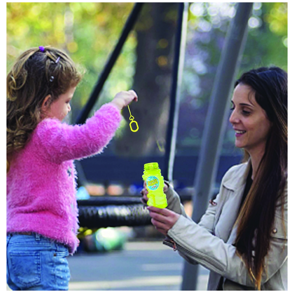 Sam Toys - Bubble Solution Liquid Pack Of 1 - For Bubble Gun - Assorted