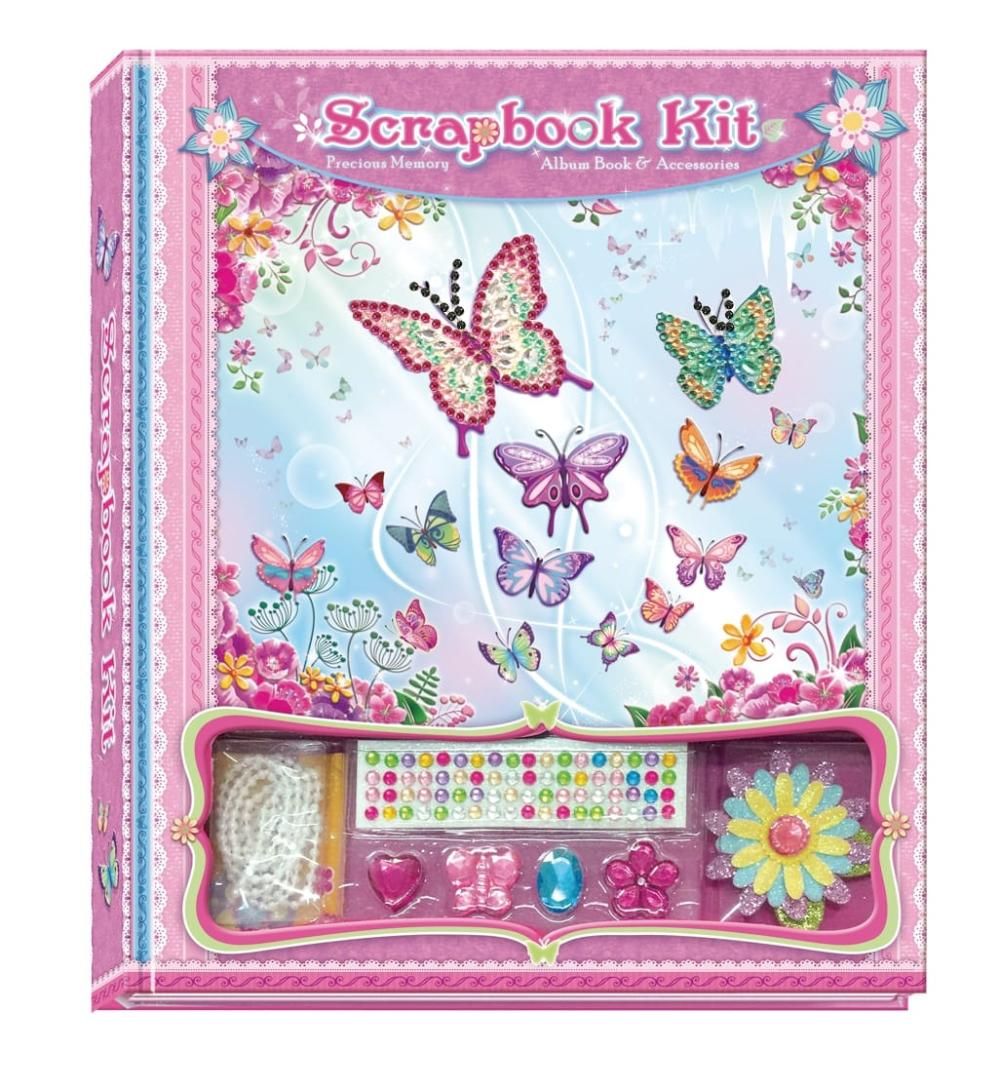 Pecaware - All-In-One Scrapbook Kit - Pink