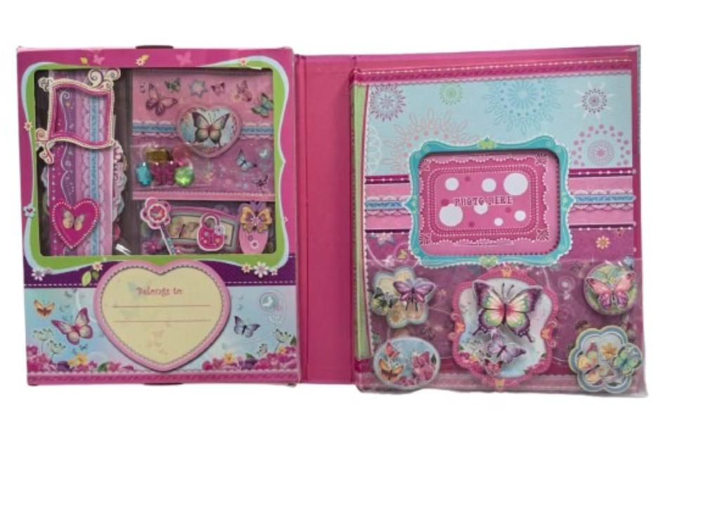 Pecaware - All-In-One Scrapbook Kit - Pink