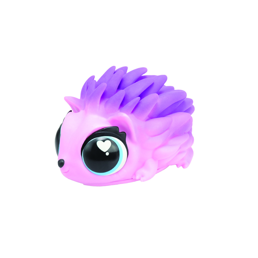 Eolo - Jiggly Spiky Hedgehog Pet With Sound - Pink