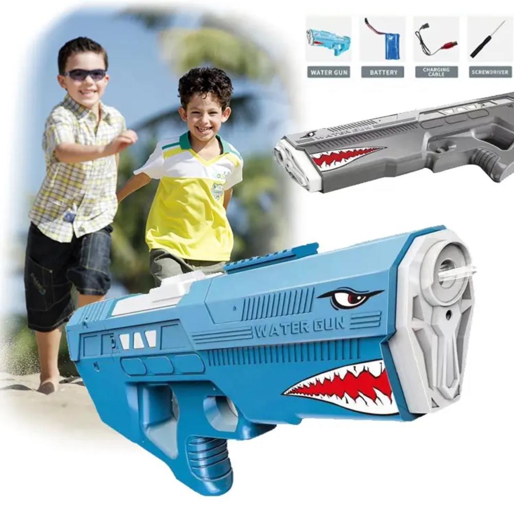 Sam Toys - Shark Electric Water Gun - 1pc - Color May Vary