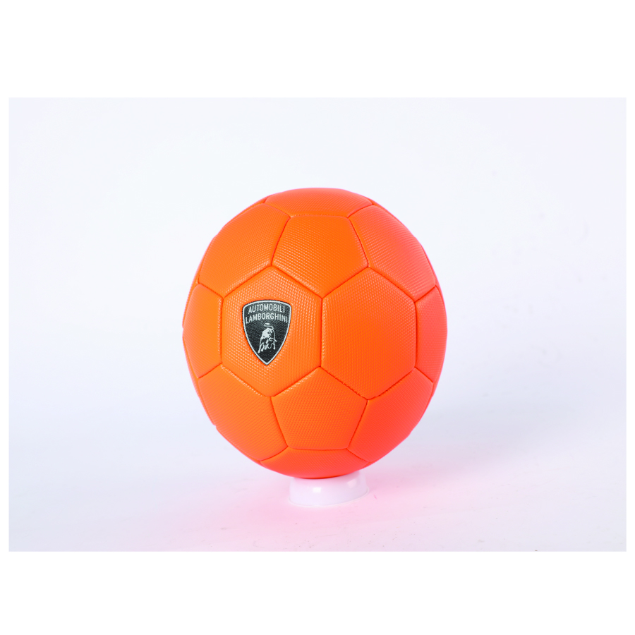 Lamborghini - Machine Sewing PVC Soccer Ball - Orange - Size 3