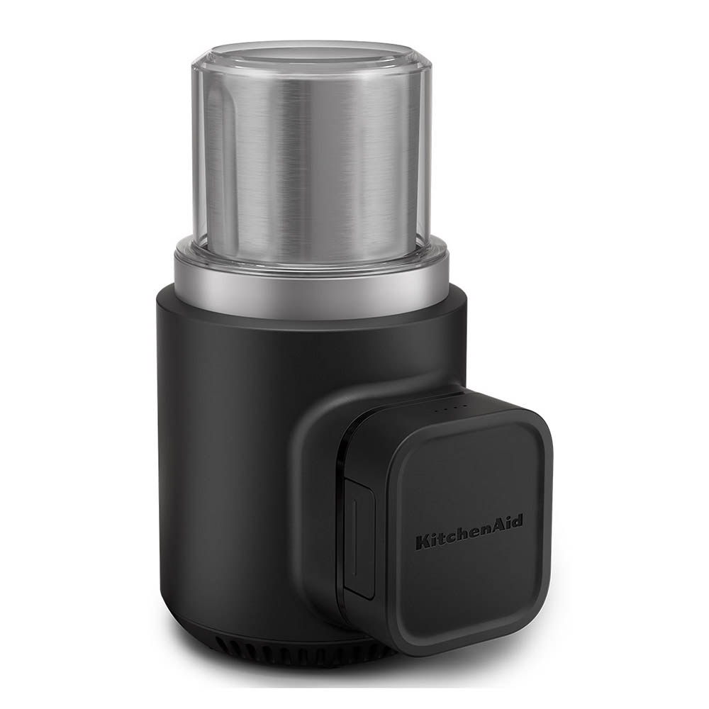 KitchenAid - Cordless Coffee Grinder With Battery - Black - 12 V
