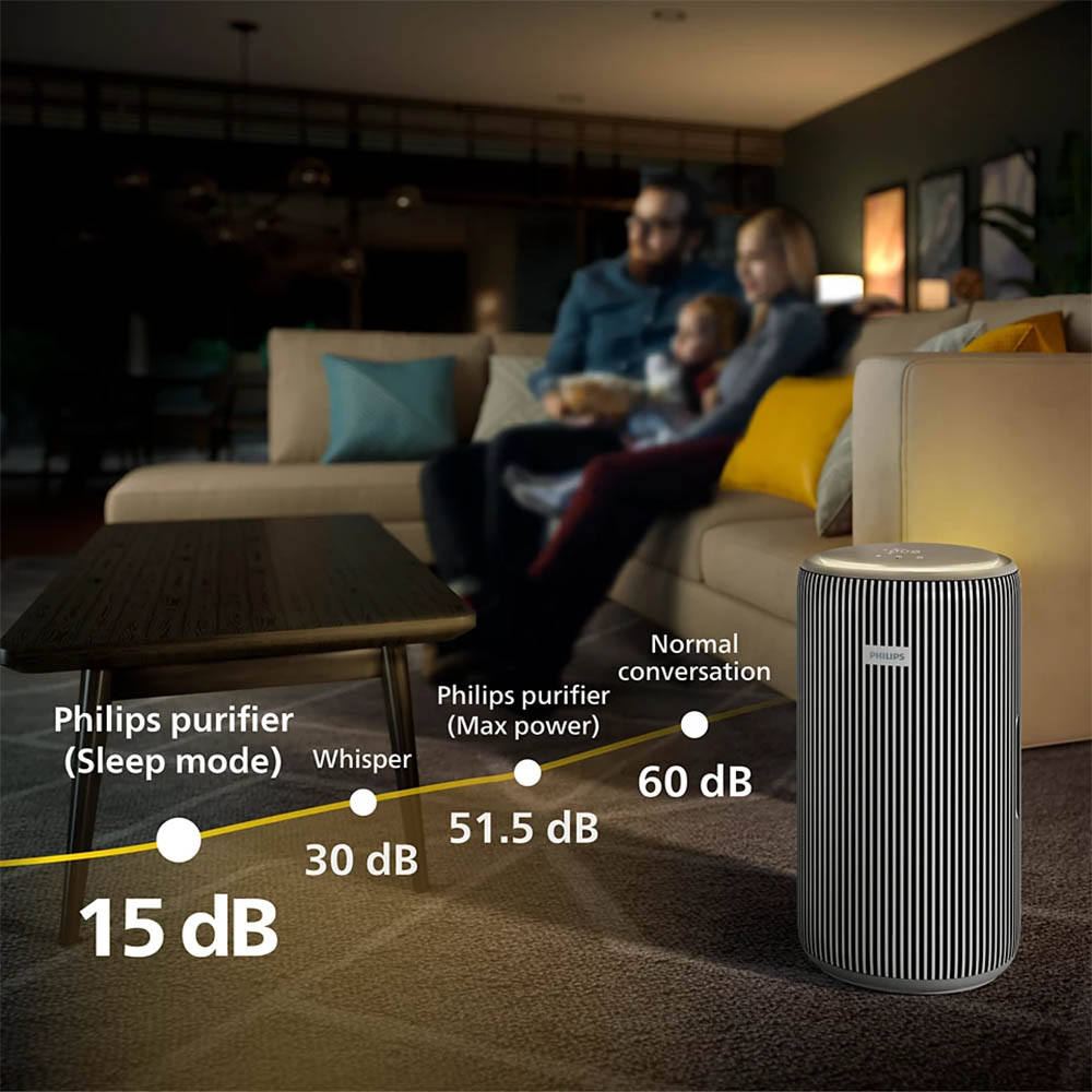Philips - 4200 Series Smart Air Purifier - Silver