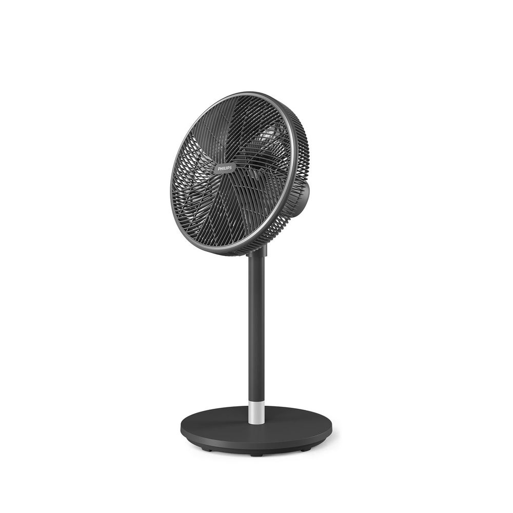 Philips - 3000 Series Pedestal Fan - Black - 48 W