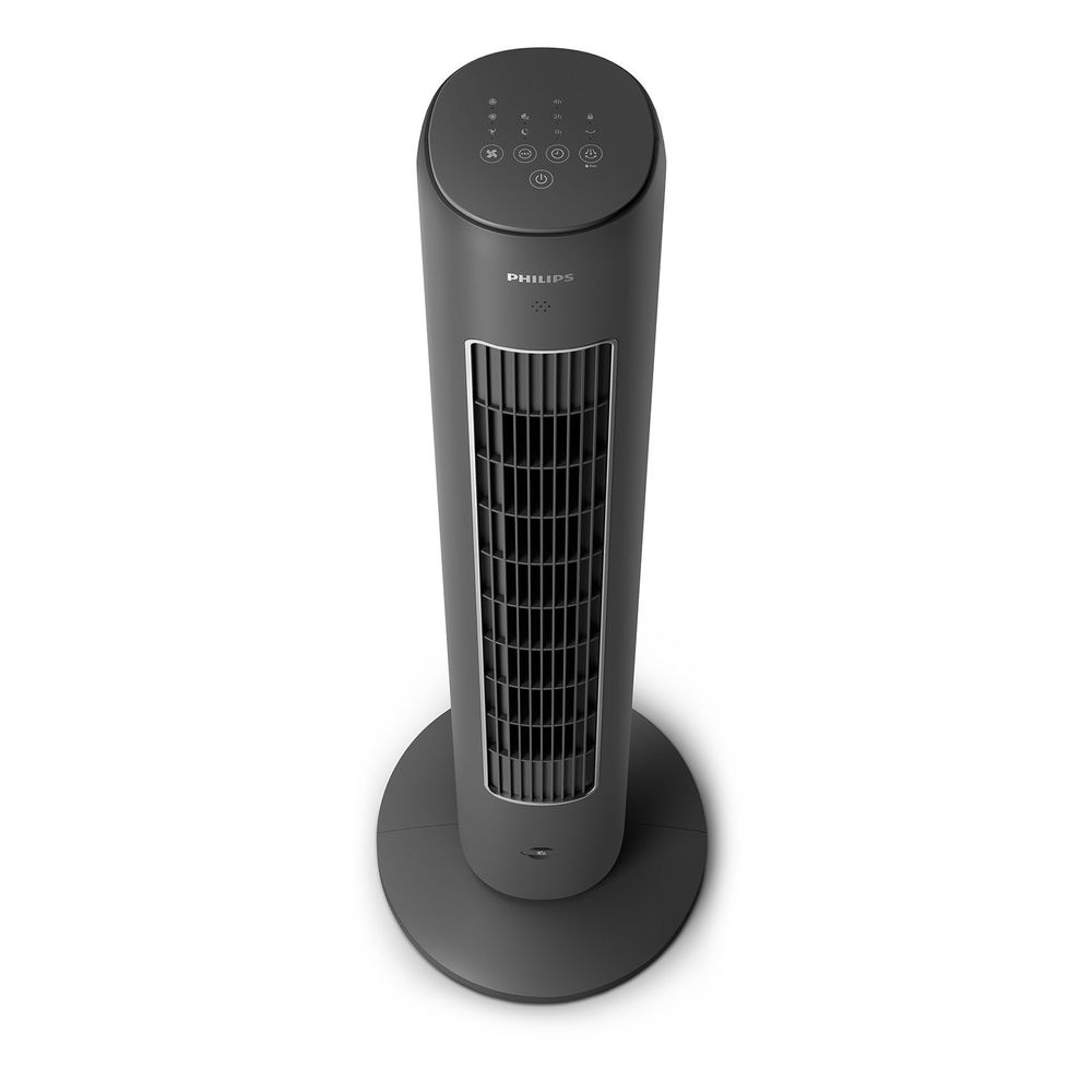 Philips - 5000 Series Tower Fan - Black - 40 W