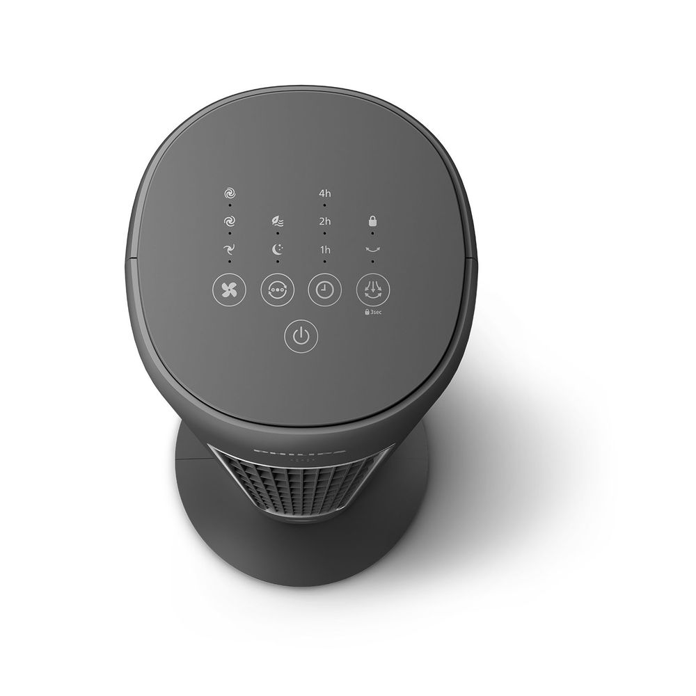 Philips - 5000 Series Tower Fan - Black - 40 W