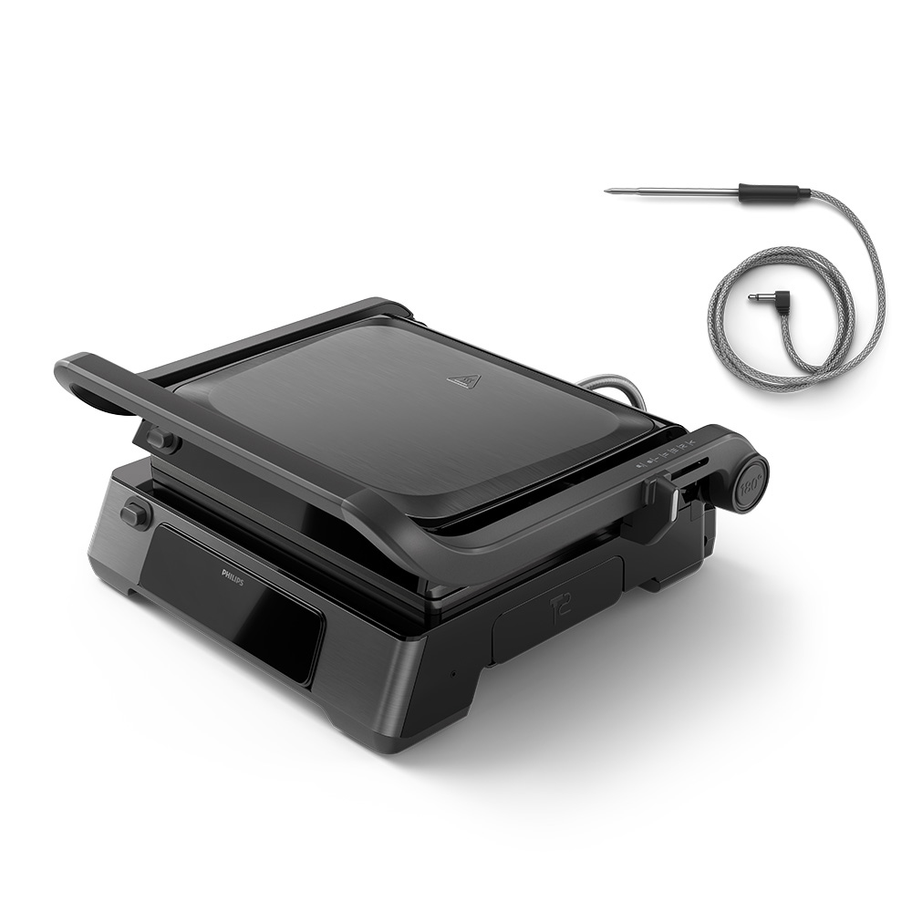 Philips - 7000 Series Contact Grill - Black - 2200 W