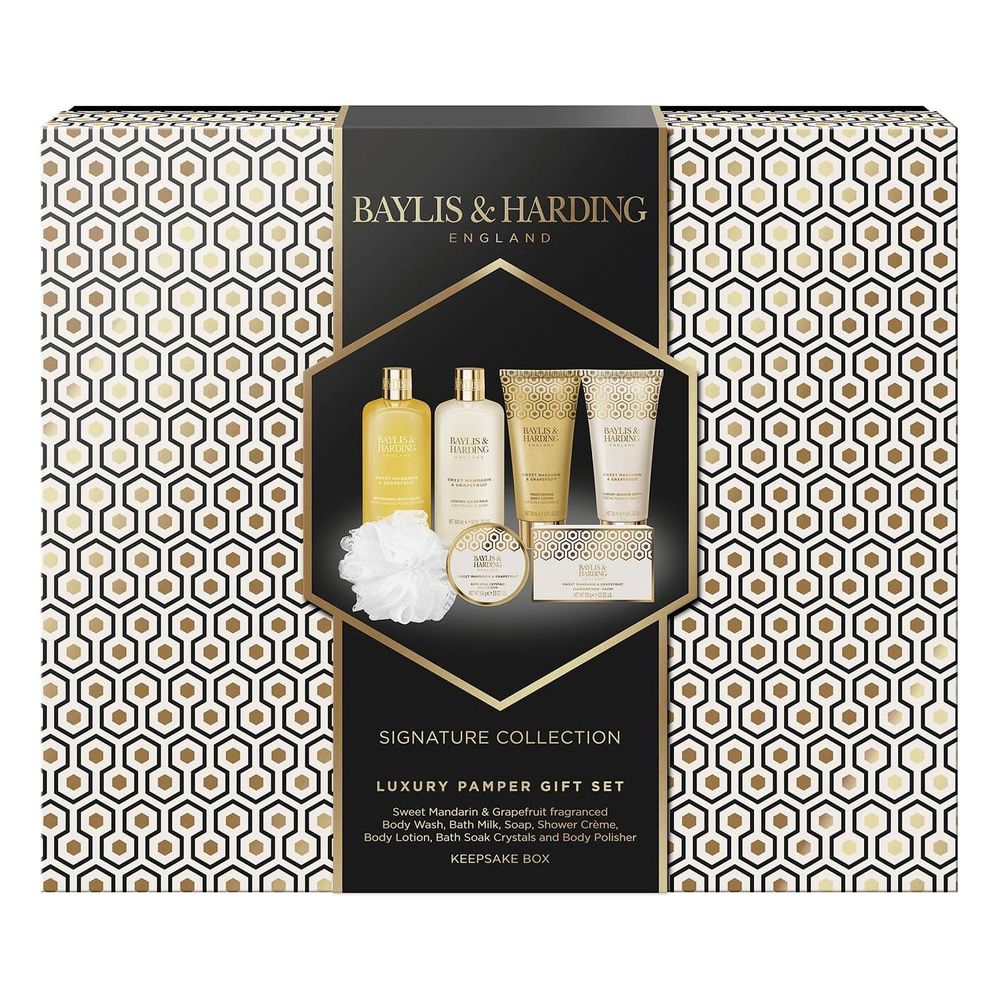 Baylis & Harding Signature Collection Luxury Pamper Gift Set - 7 Pcs