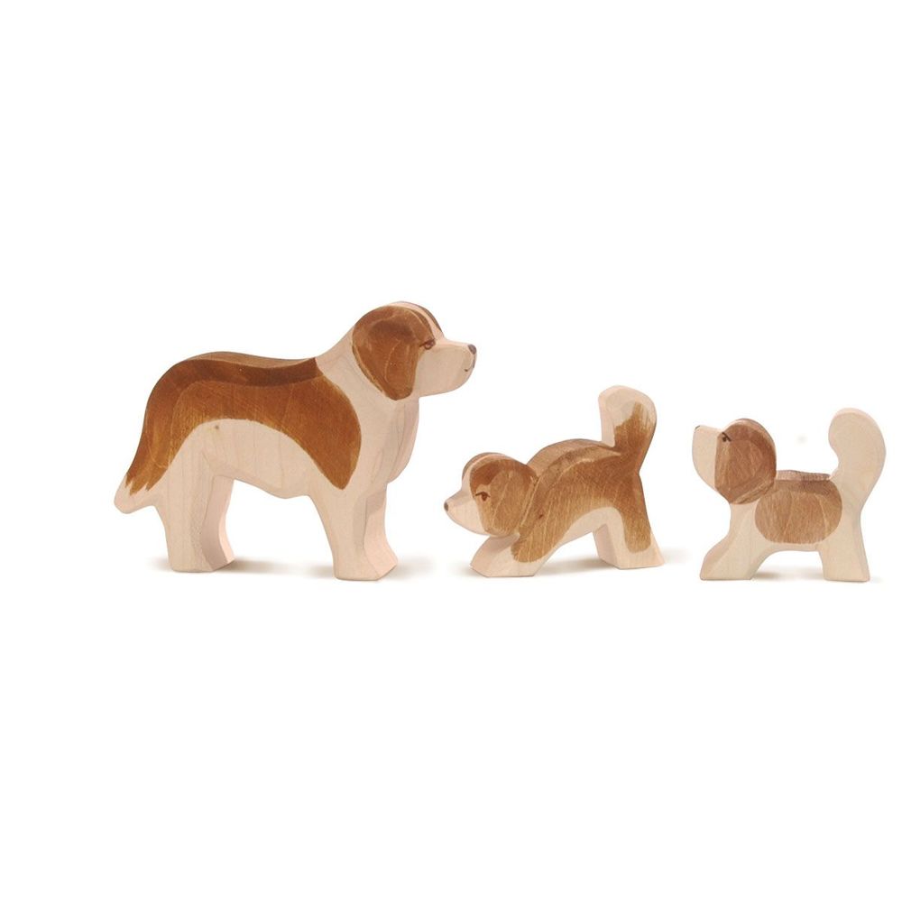 Ostheimer - St Bernard Wooden Toy - 8.5 cm