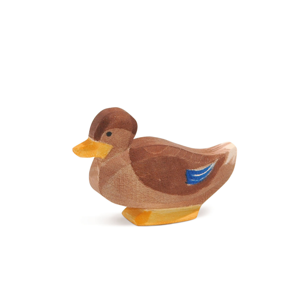 Ostheimer - Sitting Duck Wooden Toy - 4 cm