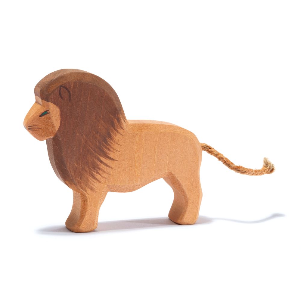 Ostheimer - Lion Male Wooden Toy - 12 cm