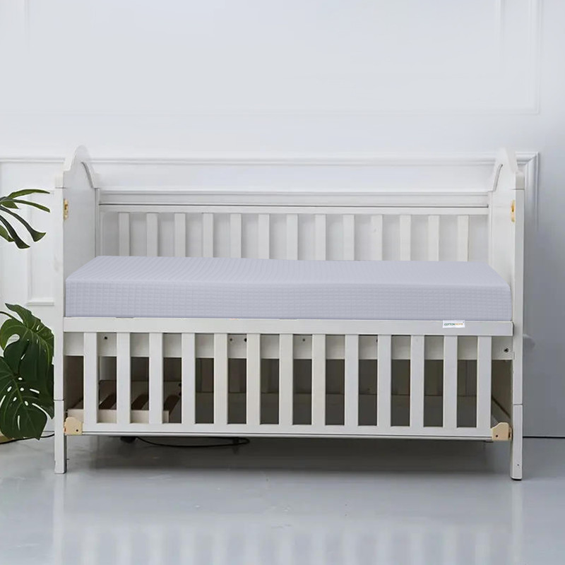 Cotton Home Baby Cot Mattresses - White