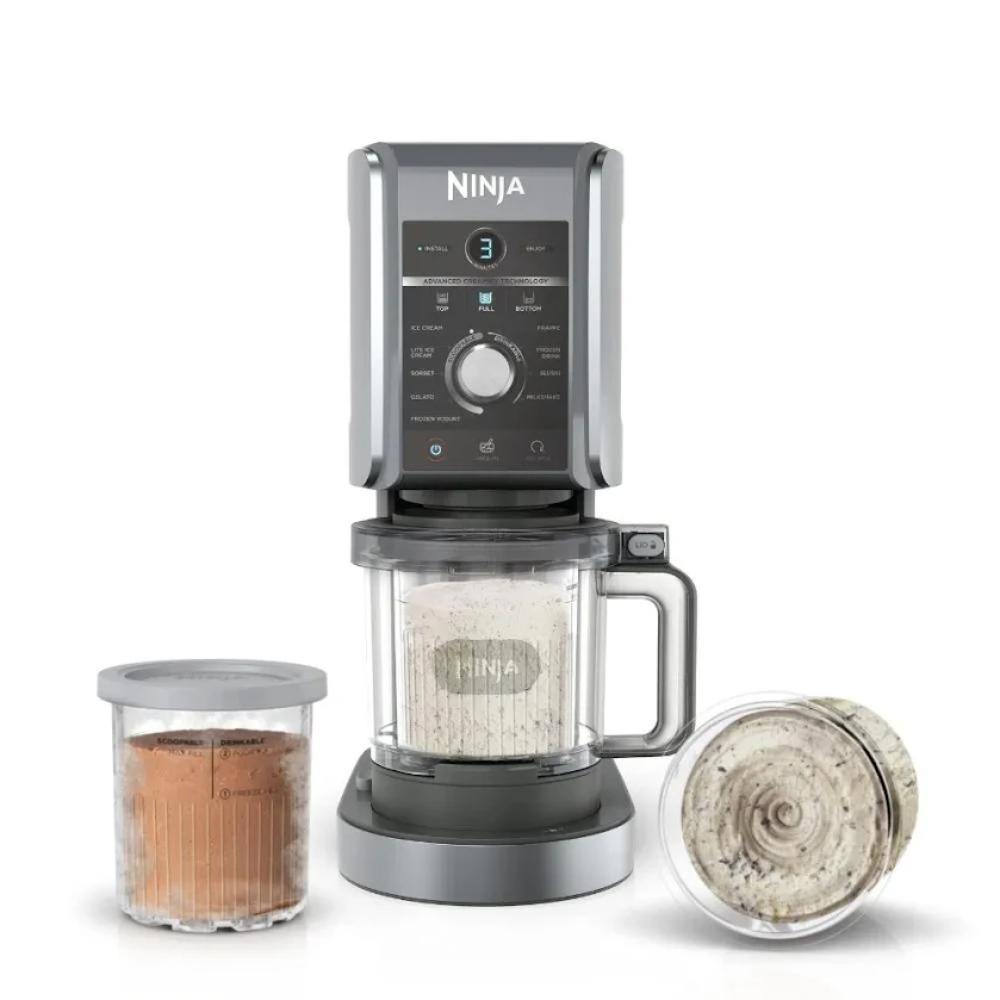 Ninja - Creami Deluxe Ice Cream Maker And Frozen Dessert Maker - Grey