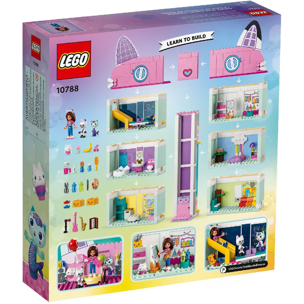 Lego Gabby's Dollhouse Building Set - 498 Pcs