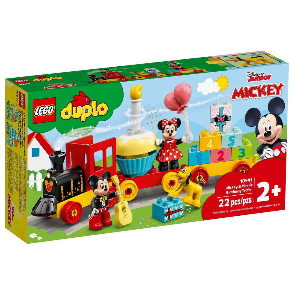 Lego duplo Disney Mickey & Minnie Birthday Train Building Set 22 Pcs