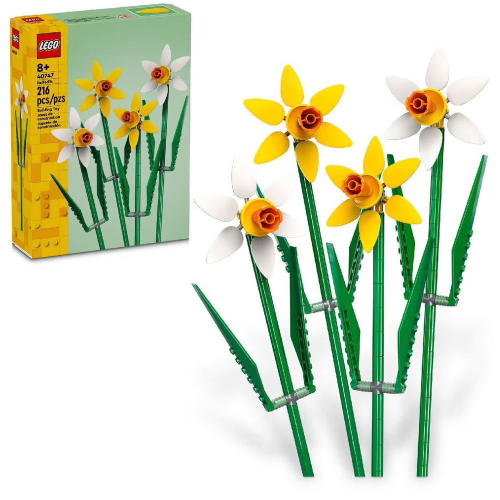 LEGO Botanicals - Daffodils Building Set - 216 Pcs