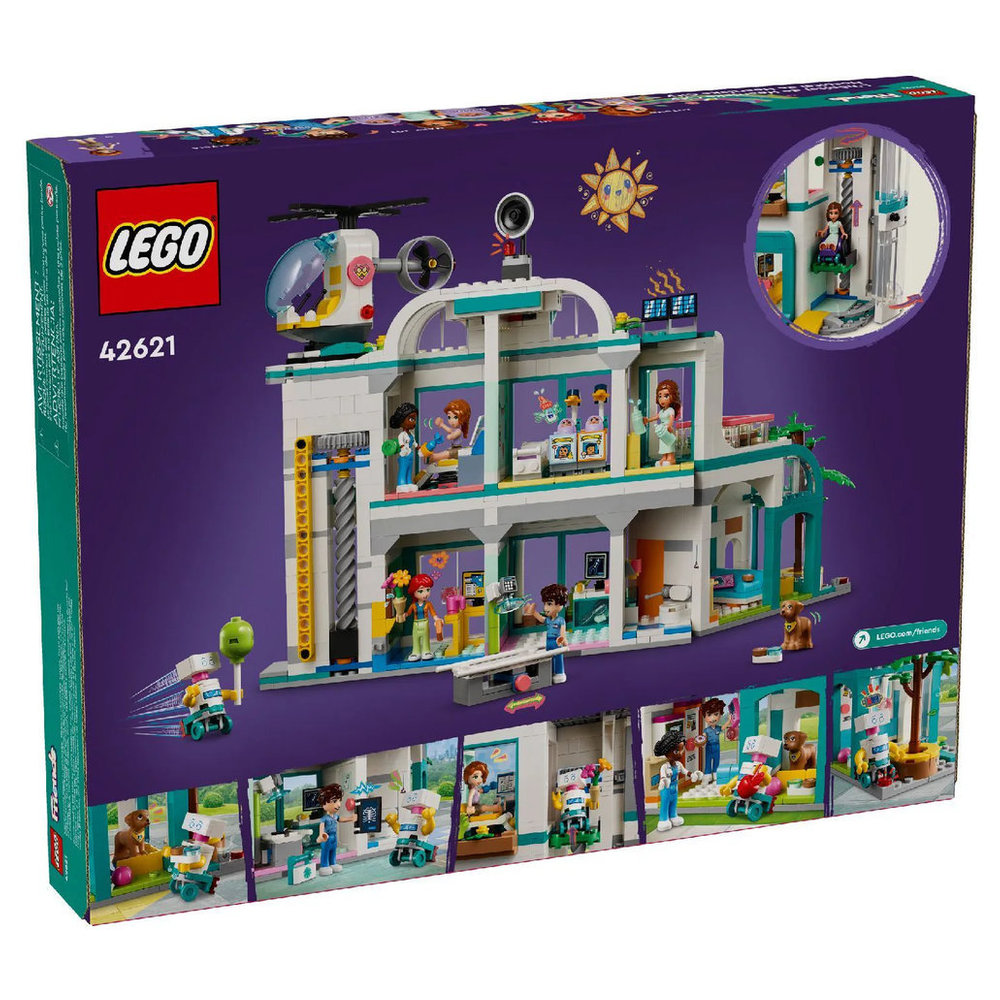 LEGO Friends - Heartlake City Hospital Building Set - 1045 Pcs