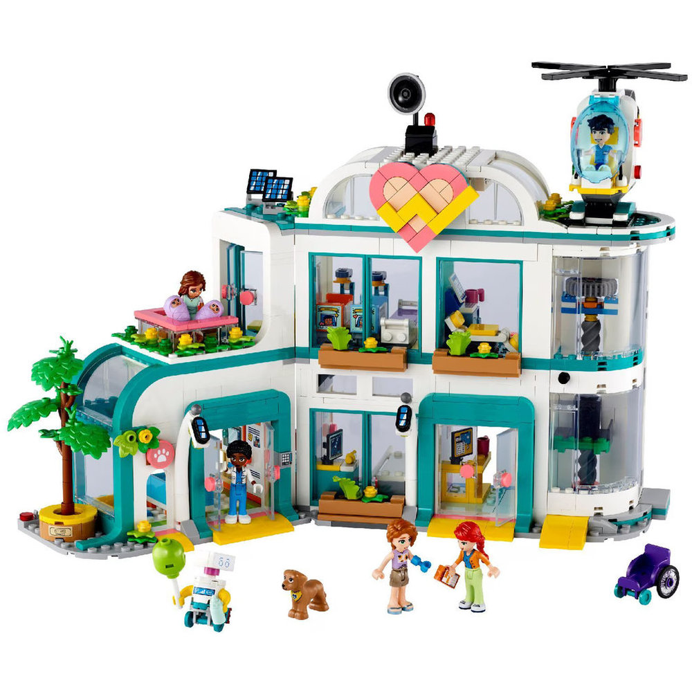 LEGO Friends - Heartlake City Hospital Building Set - 1045 Pcs