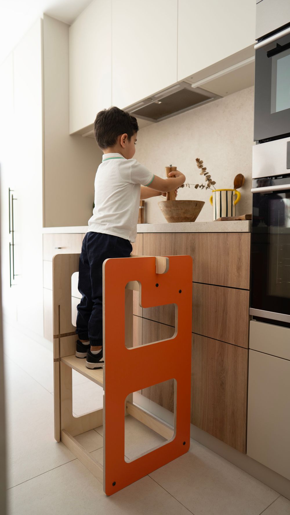 Bibena Nova - Kule Flip Learning Tower & Table - Natural