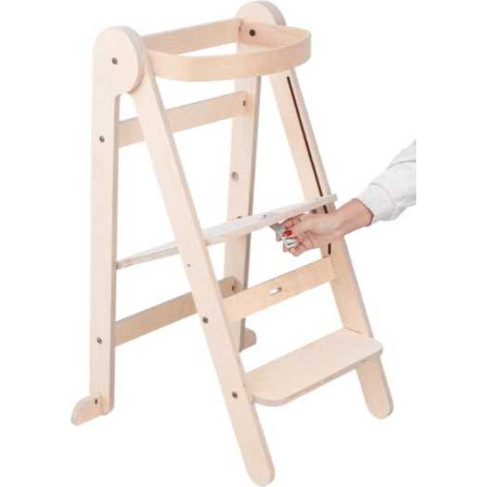 Bibena Nova - Folding Learning Tower Plain - Natural