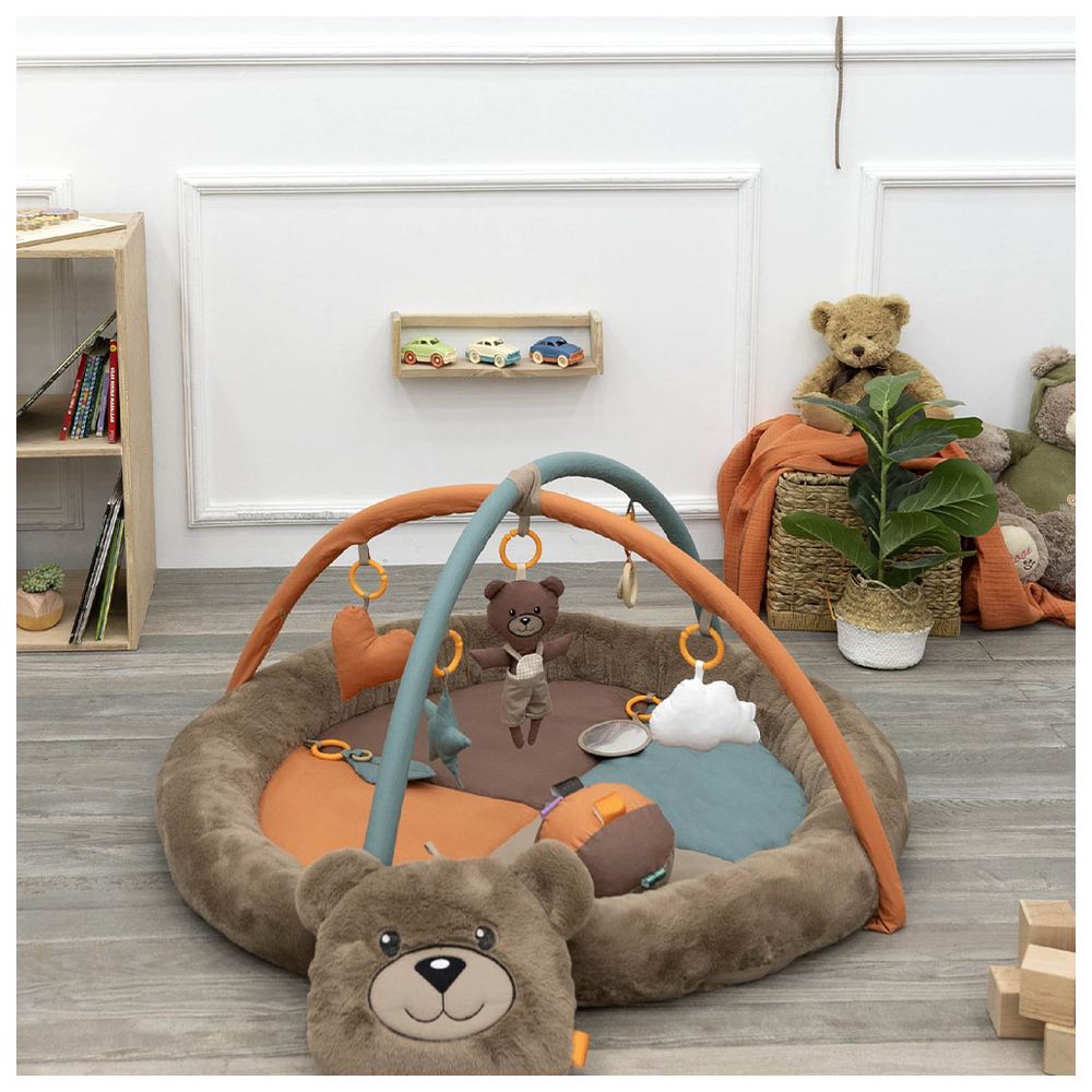 Bibena Nova Luxury Bloom Baby Gym - Brown