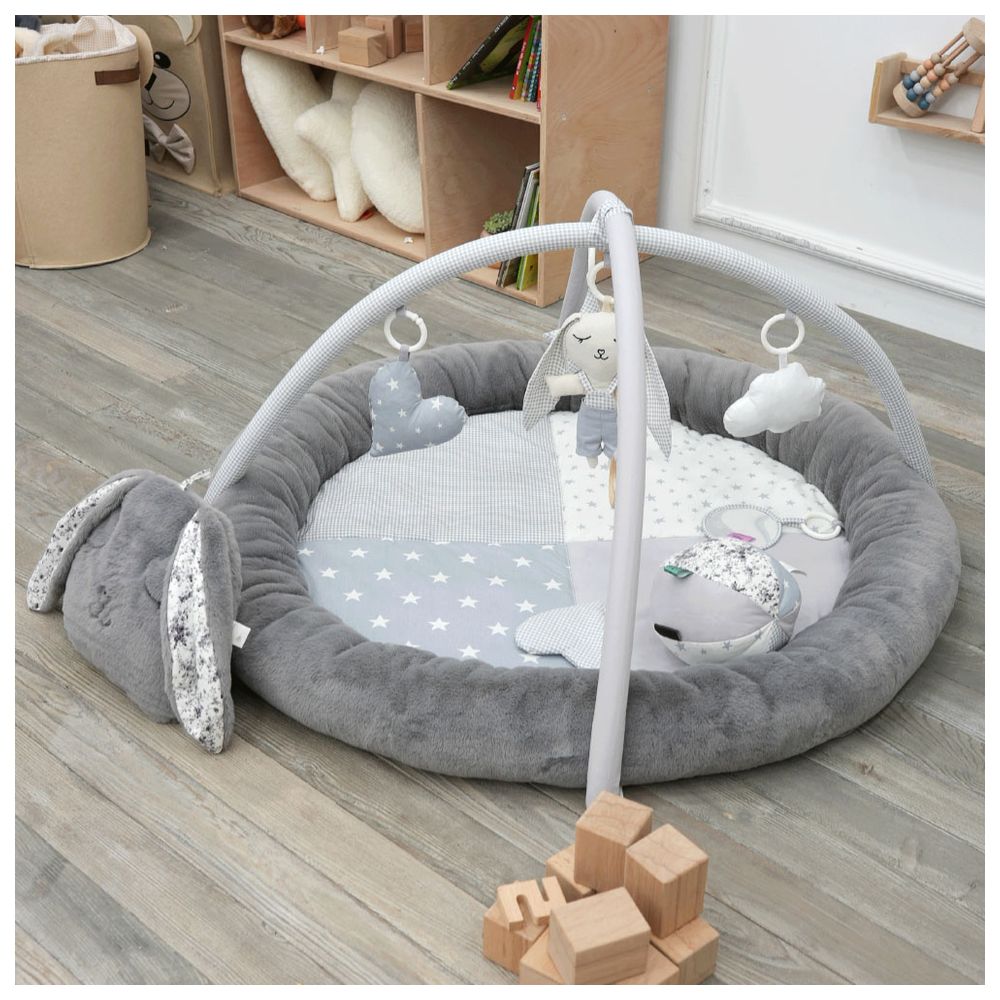 Bibena Nova Luxury Bloom Baby Gym - Grey