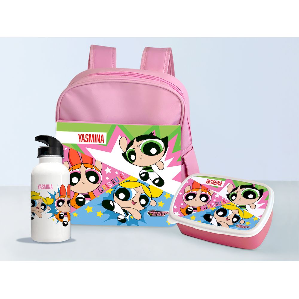 Essmak - Personalized Backpack - Powerpuff Girls - 12-Inch