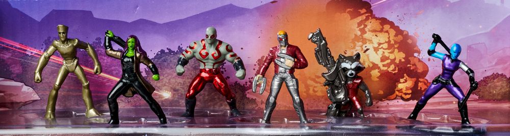 Jada Toys - Guardians Diorama Pack - Item 253224002 - Suitable For Age 3 Years And Above