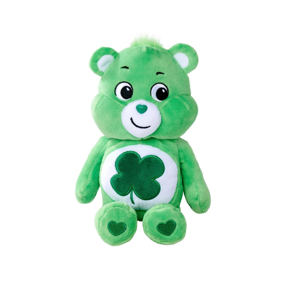 Nicotoy - Care Bears Good Luck Bear Plush Toy - Green - 23 cm