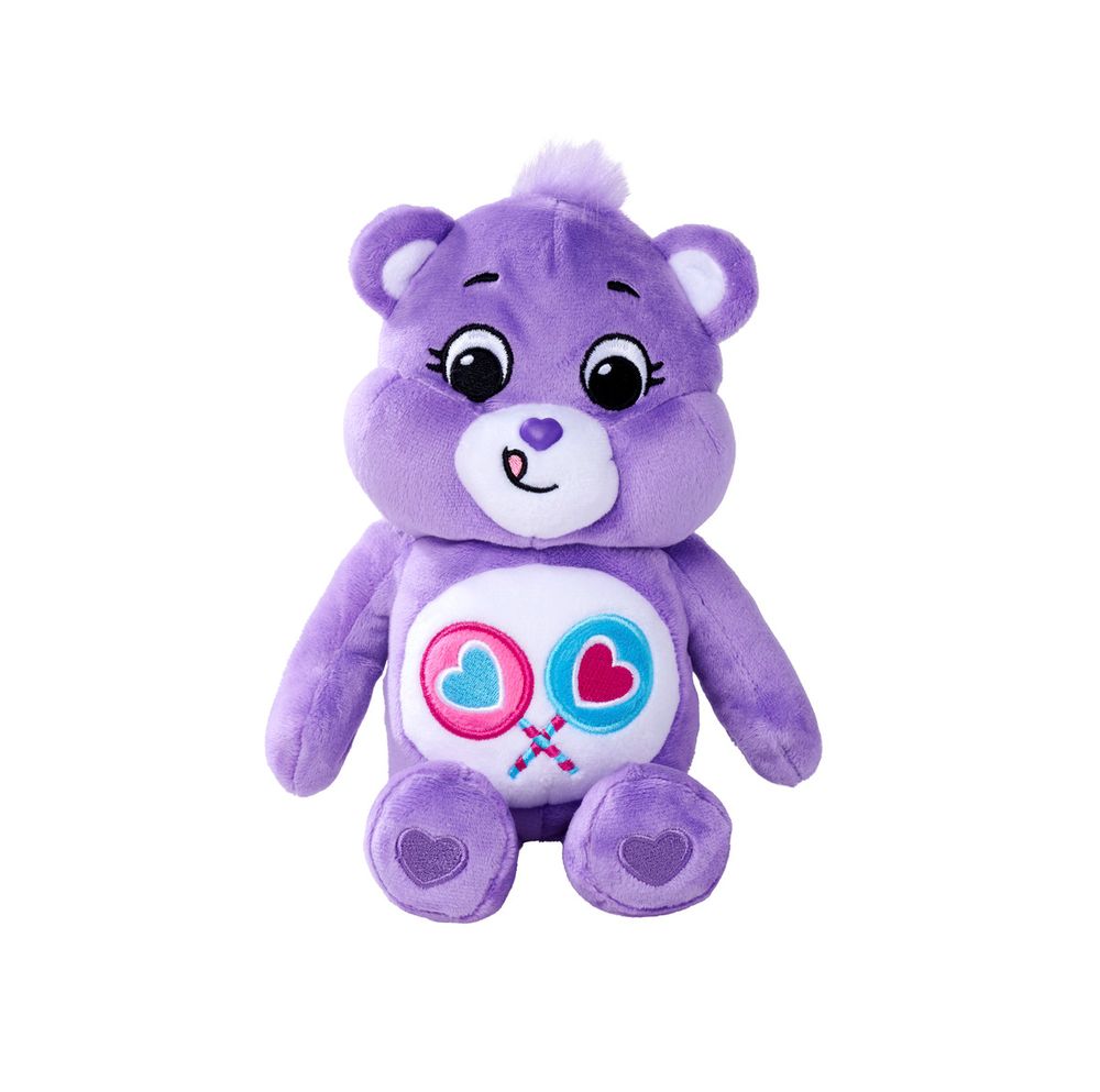 Nicotoy - Care Bears Share Bear Plush Toy - Purple - 23 cm