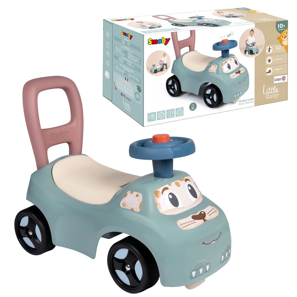 Smoby - Auto Ride-On Car - Blue
