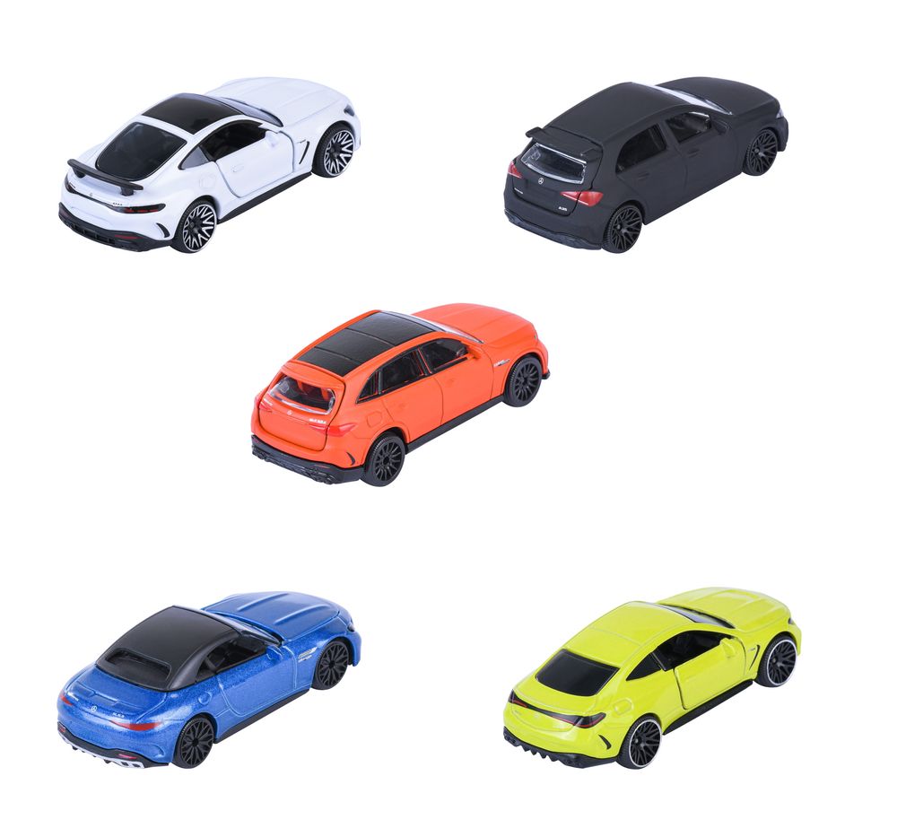Majorette - Mercedes Car Set - Pack of 5