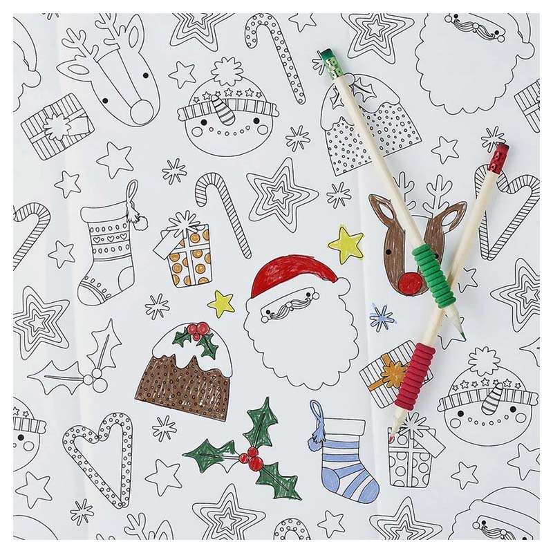 Hootyballoo - Festive Colour In Paper Tablecloth