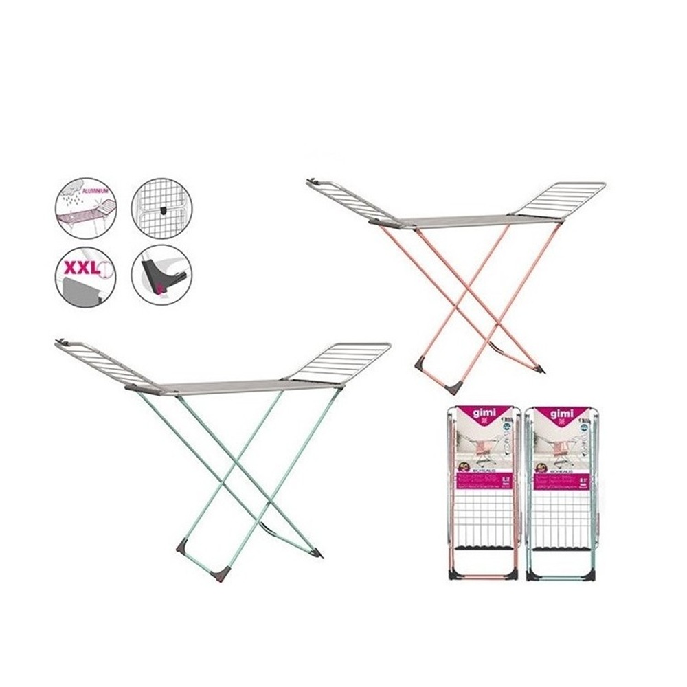 Gimi - Borealis Aluminum-coated Steel Cloth Dryer With Wheels