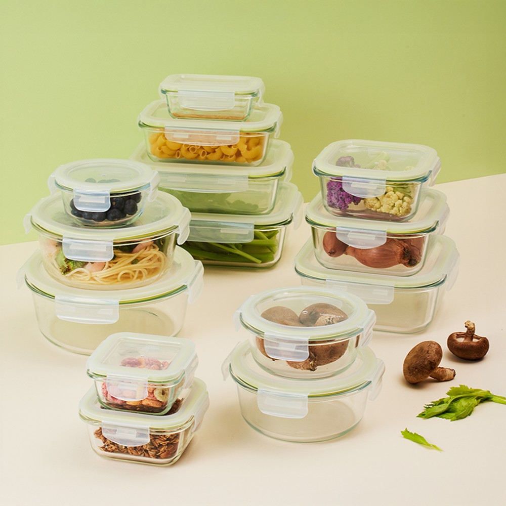 Lock N Lock - Glass Square Container - 160 ml