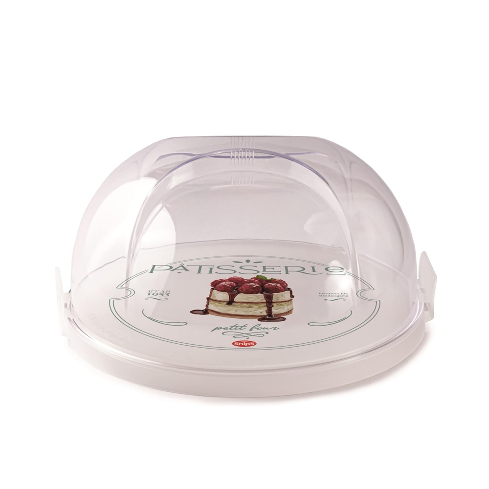 Snips - Pastries Keeper With Tray And Dome Cover – 24cm - Made In Italy