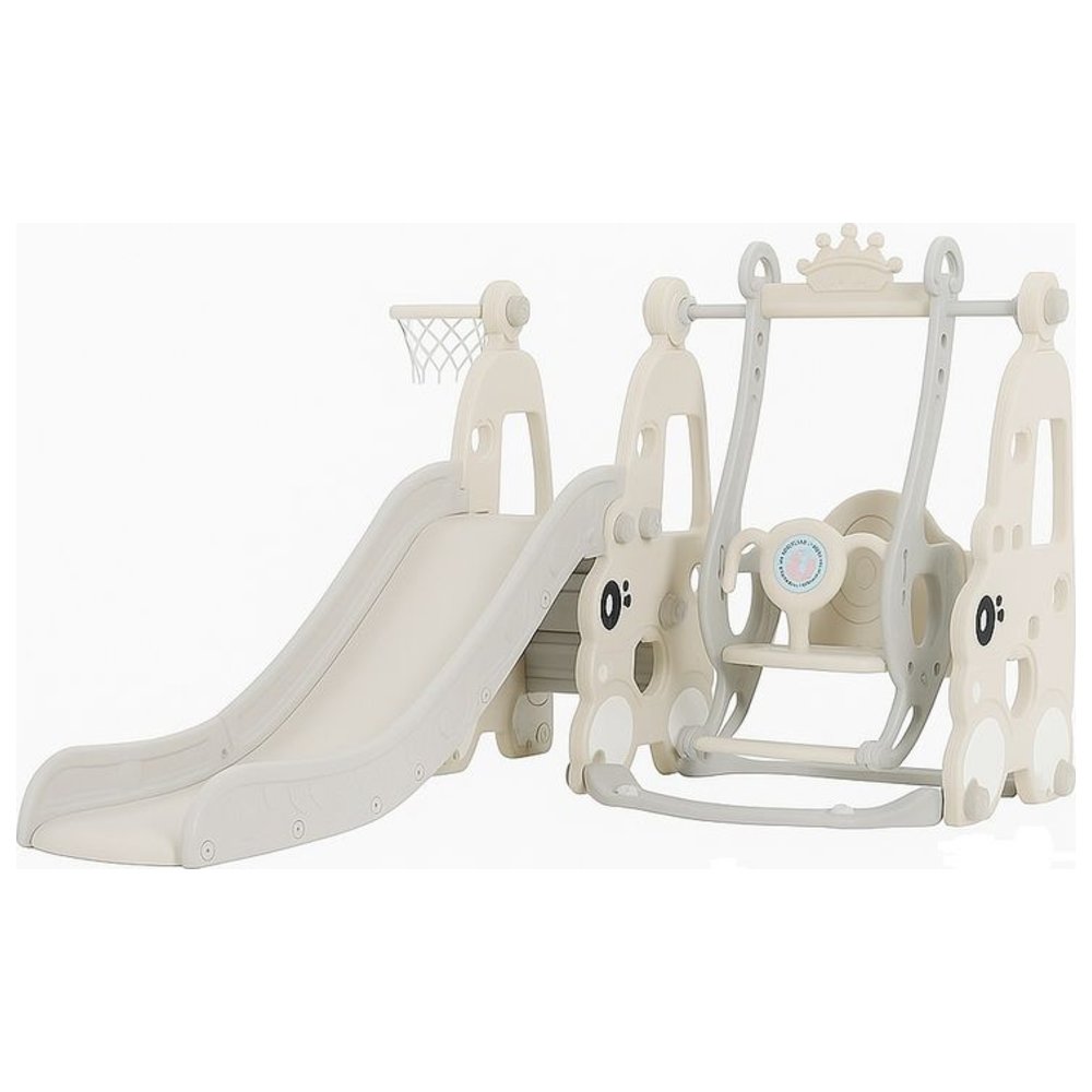 Myts - 2-In-1 Plastic Slides & Basketball Hoop
