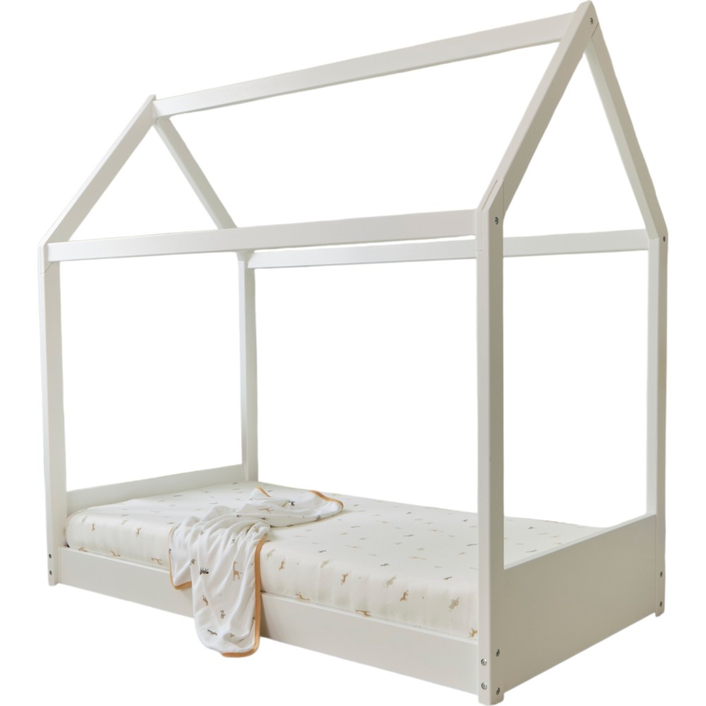 Baby Elegance Hut Junior Bed - White