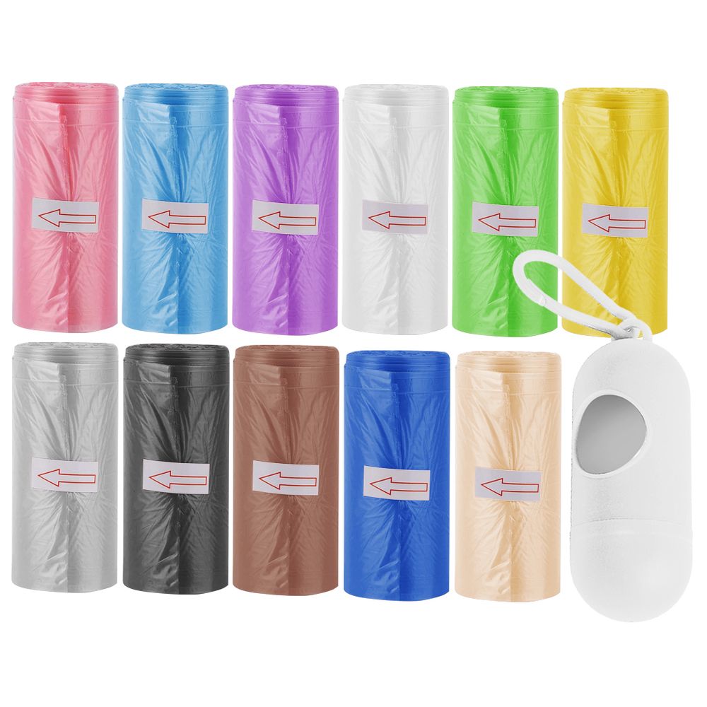 Star Babies - Scented Nappy Bag - 11pcs - 165 Bags With Dispenser - Rainbow