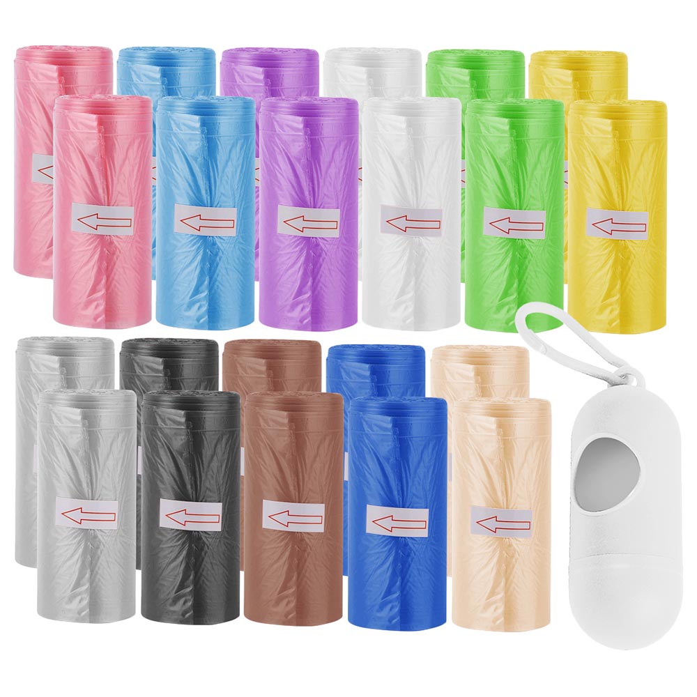 Star Babies - Scented Nappy Bag - 22pcs - 330 Bags With Dispenser - Rainbow