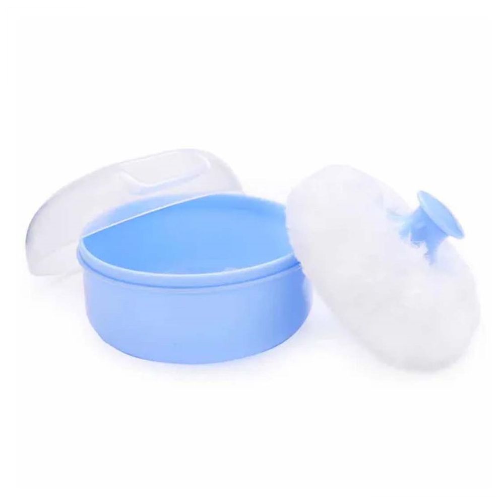 Star Babies - Powder Puff & Disposable Scented Bag 5pcs With Dispenser - Blue