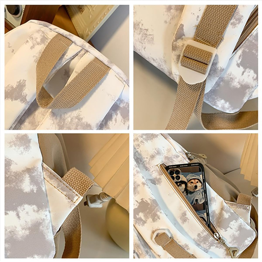 Star Babies - Tie-Dye School Backpack - Lavender - 18-Inch/46cm