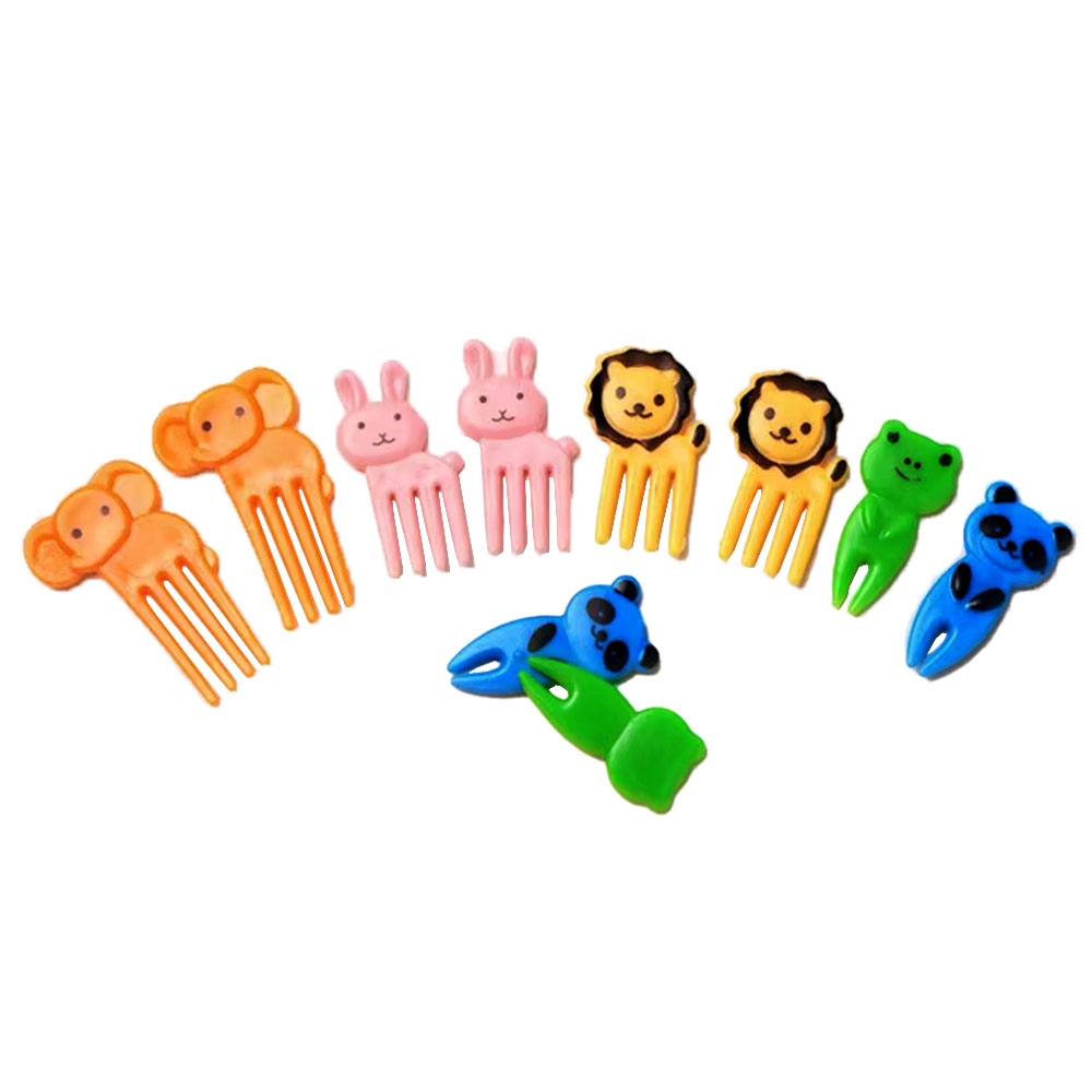 Star Babies - Animal Fruit Picks - Multicolor - 10 Pcs