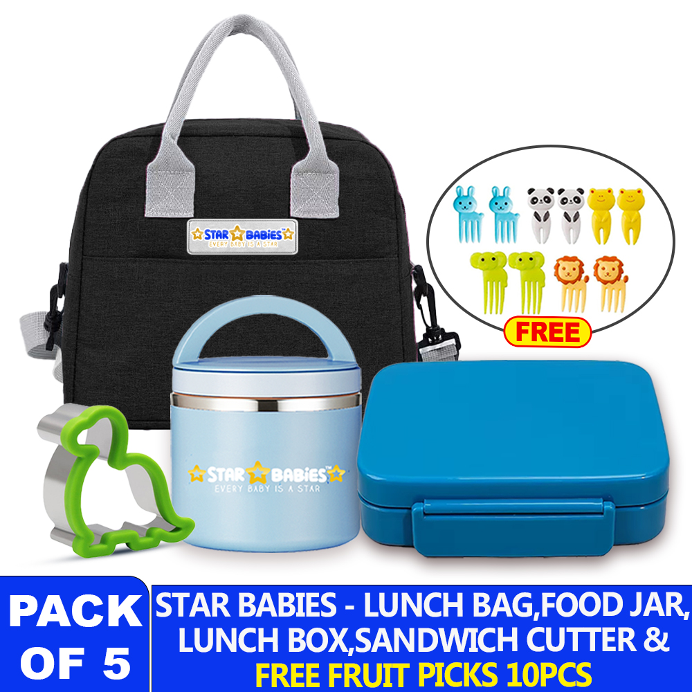 Star Babies - Boys Lunch Set - 5pcs