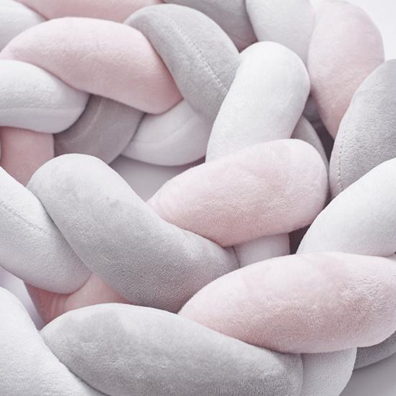 Factory Price - Baby Crib Washable Cushion Bumper - B