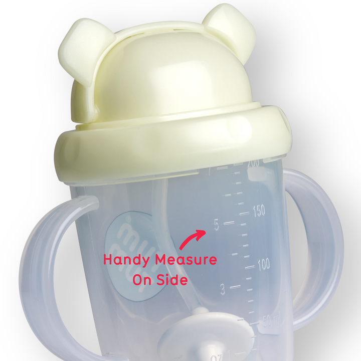 Tum Tum - Series 3 Tippy Up Weighted Straw Cup - Polar Bear - 200ml