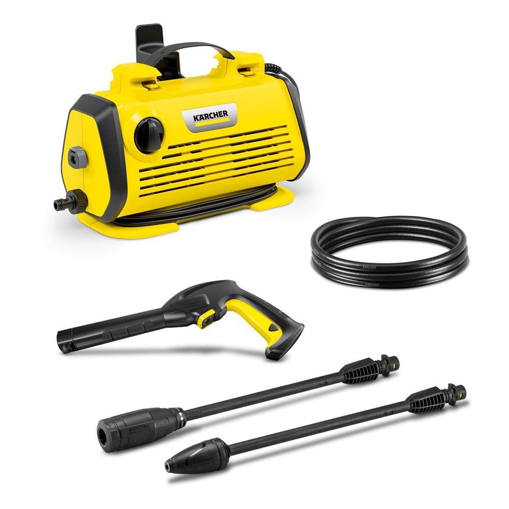 Karcher - K3 Horizontal Pressure Washer - 120 Bar - 1.6kw – Ultra Stable And Compact Electric Power Washer With Dirt Blaster Lance For Cars
