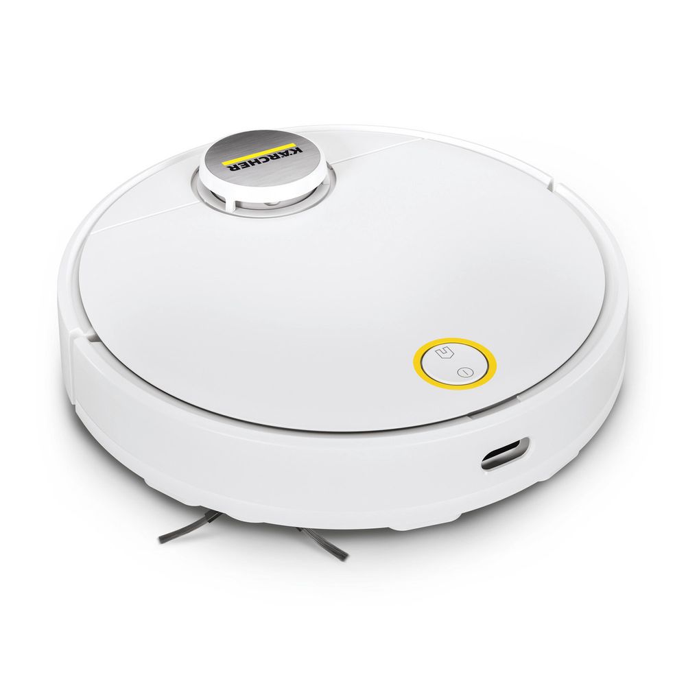 Karcher - Robot Vacuum Cleaner With Wiping Function RCV 3 - White