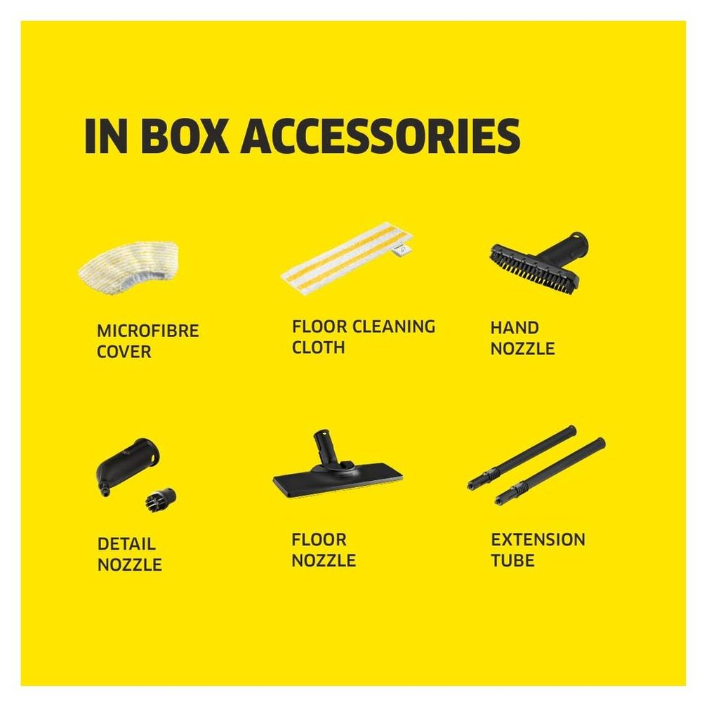 Karcher - EasyFix Steam Cleaner SC 2 - White